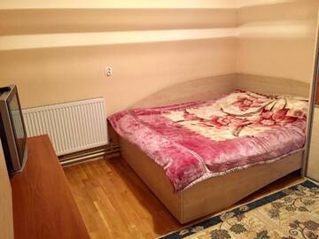 Фото номера Двухместный номер с 1 кроватью и общей ванной комнатой Лоджи Cabana Muntele Paltinei г. Someşu Rece 12